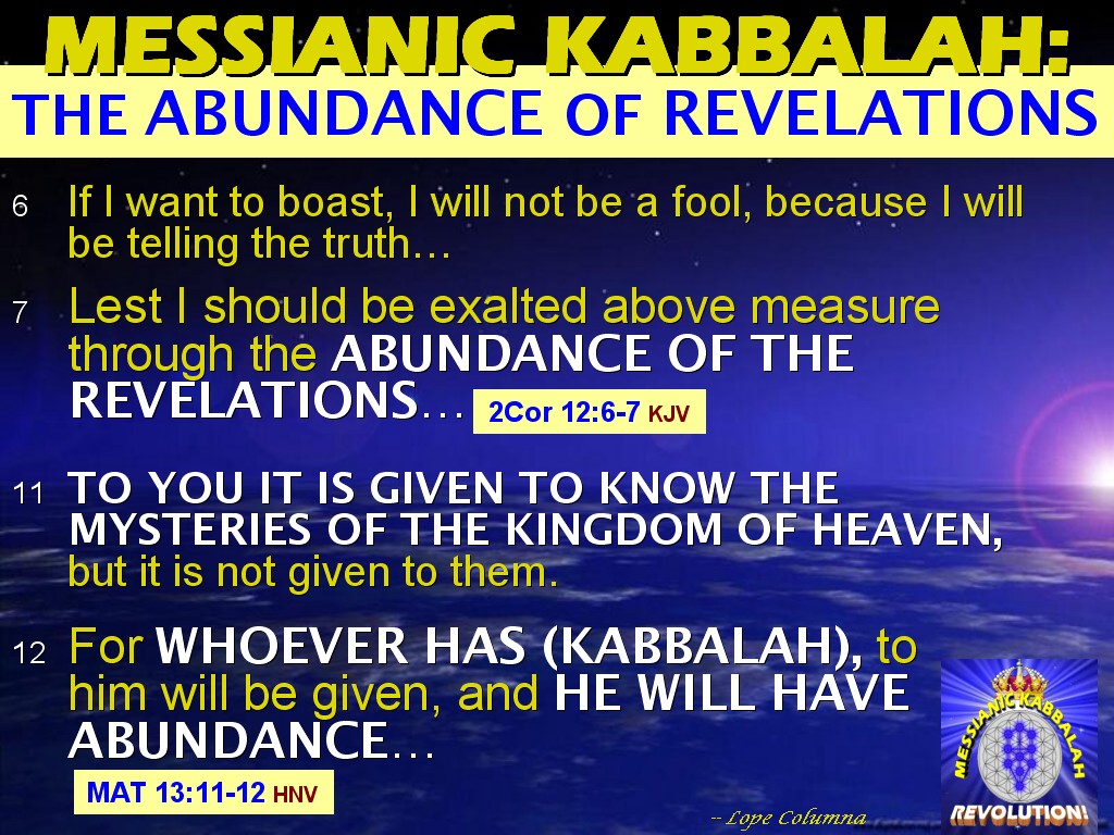True Revelations of Messiah